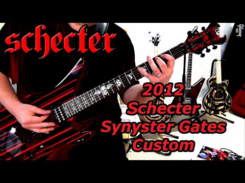 2012 Schecter Synyster Gates Custom (SYN Black w/Red Stripes) // January 24, 2013