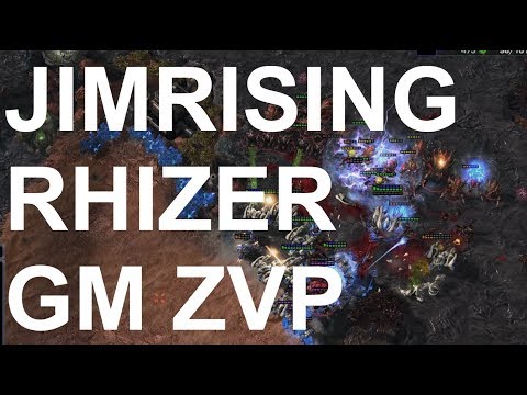 JimRising (Z) v Rhizer (P) on Catalyst - StarCraft 2 - Legacy of the Void 2018
