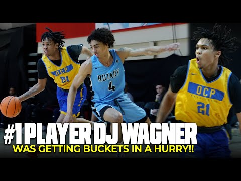 #1 PLAYER DJ Wagner Was SIZZLING In His First EYBL Game of the Season!! NJ Scholars v Seattle Rotary
