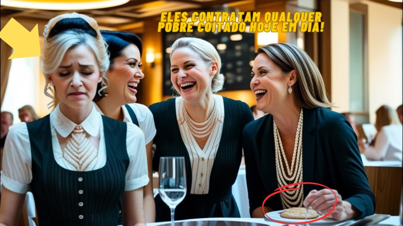 "Mulher Rica Humilha Garçonete e Se Choca ao Descobrir Quem é o Dono do Restaurante!"