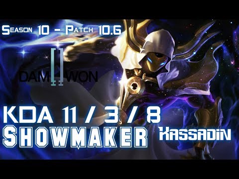 DWG Showmaker KASSADIN vs SYLAS Top - Patch 10.6 KR Ranked