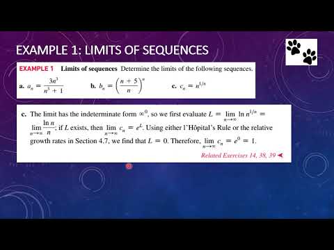 MATH 2414 – 10.2 Sequences