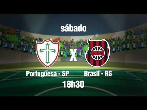 Chamada Série C | TVE - Portuguesa X Brasil/RS - 23/05/2015