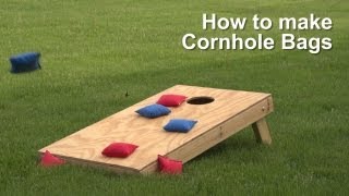 How to make Cornhole Bags