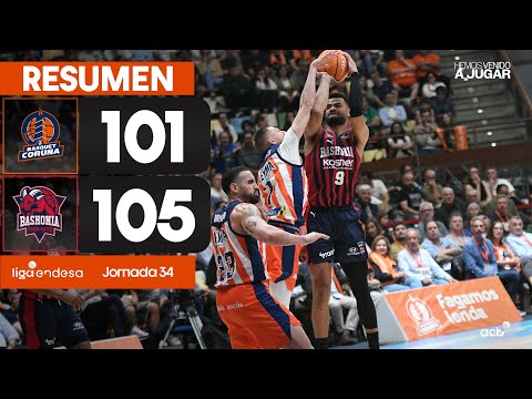 Leyma Coruña - Baskonia (101-105) RESUMEN | Liga Endesa 2024-25