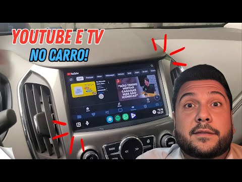 Como Colocar o YouTube e TV no Android Auto com Fermata Auto (Funciona em qualquer carro!)