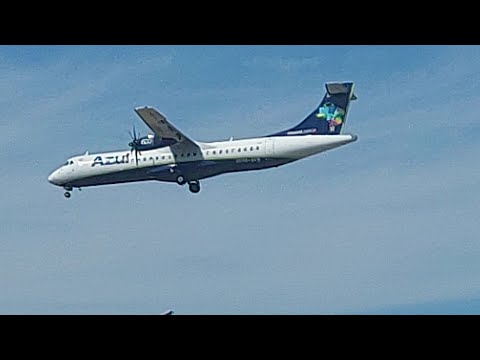 ATR72-600 PR-AKN vindo de Itaituba para Manaus