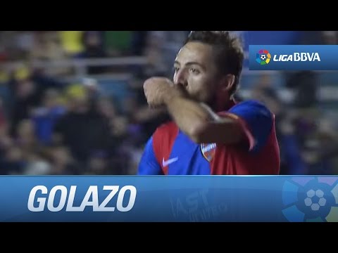Golazo de Morales (2-0) Levante UD - Rayo Vallecano