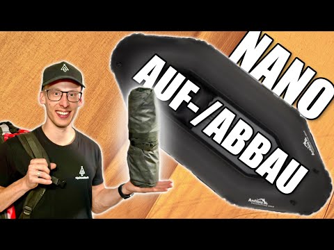 Ultraleichtes Packraft: Auf- und Abbau vom Anfibio Nano und Nano RTC | Tipps für ein kleines Packmaß