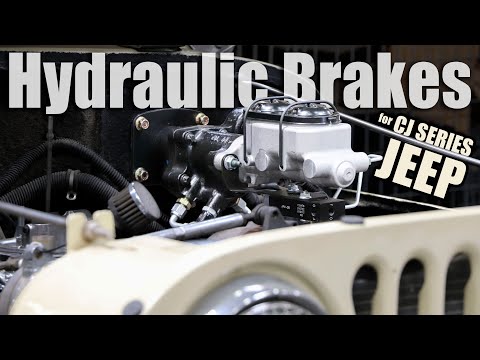 Hydraulic Brake Booster for CJ Series Jeeps: CPP HydraStop Install