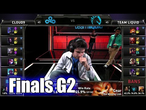 Team Liquid vs Cloud 9 | Game 2 Finals S5 NA LCS Regional Qualifier for Worlds | TL vs C9 G2