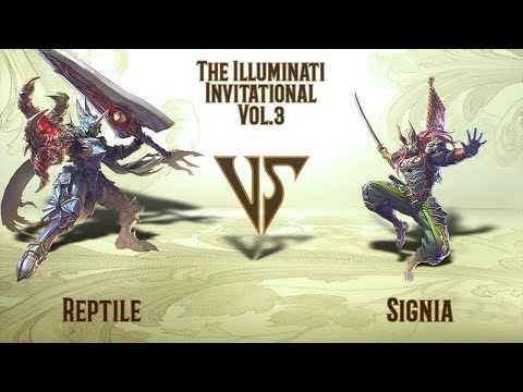 Reptile (Nightmare) VS Signia (Yoshimitsu) - The Illuminati Invitational Vol.3 (06.12.2019)
