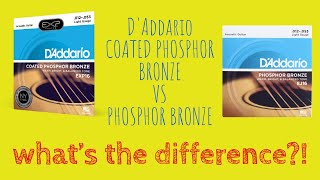 Video thumbnail for D’Addario Coated Phosphor Bronze vs Phosphor Bronze: What’s the difference? by Ronan Conroy