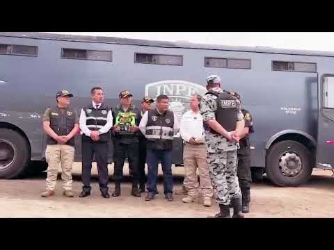 INPE transfers 100 high-risk inmates to the Challapalca prison