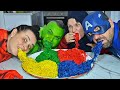 Superhero Noodle Family