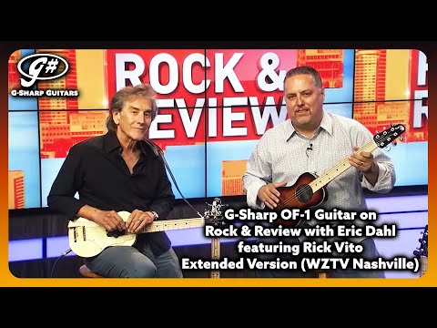Best Travel Guitar? G-Sharp OF-1 Guitar on Rock & Review featuring Rick Vito (Extended Version)