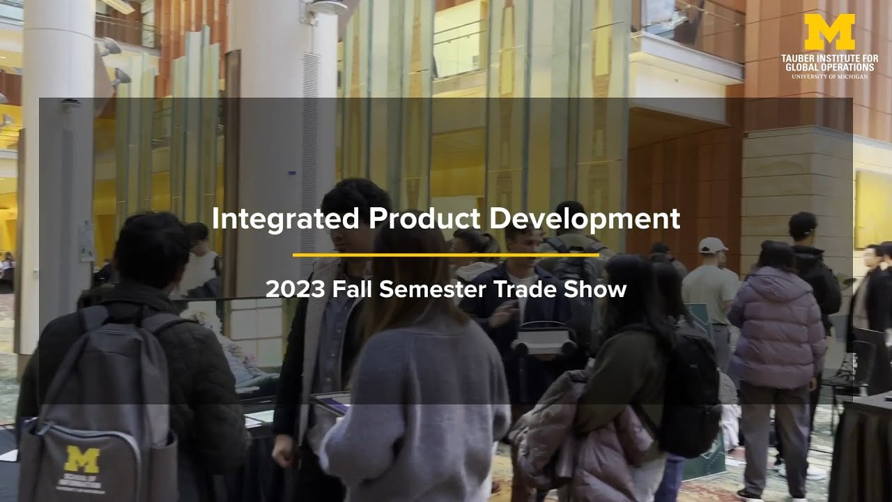 Integrated Product Development: A Glimpse into Real World Engineering