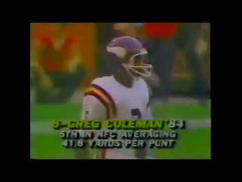 1984 week 15 Minnesota Vikings at San Francisco 49ers
