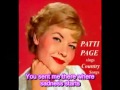 Patti Page - Down The Trail of Achin' Hearts - Lyrics