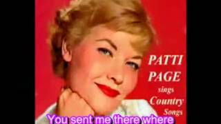 Patti Page - Down The Trail of Achin&#39; Hearts - Lyrics