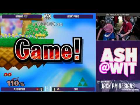 Pleasantries (Samus) vs Trix (Pikachu, Sheik) - ASH@WIT #120 Melee Loser's Finals
