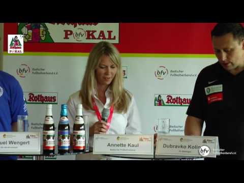 Rothaus Pokal Baden, Finale: SG HD-Kirchheim vs. FC Nöttingen - Pressekonferenz