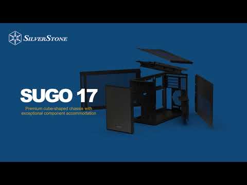 SilverStone SUGO17 Accommodates a maximum total of 11 fans