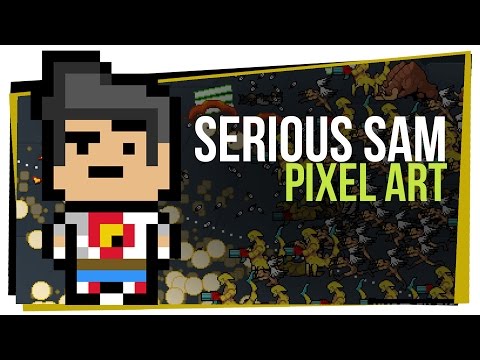 Serious Sam em Pixel Art | Game Over