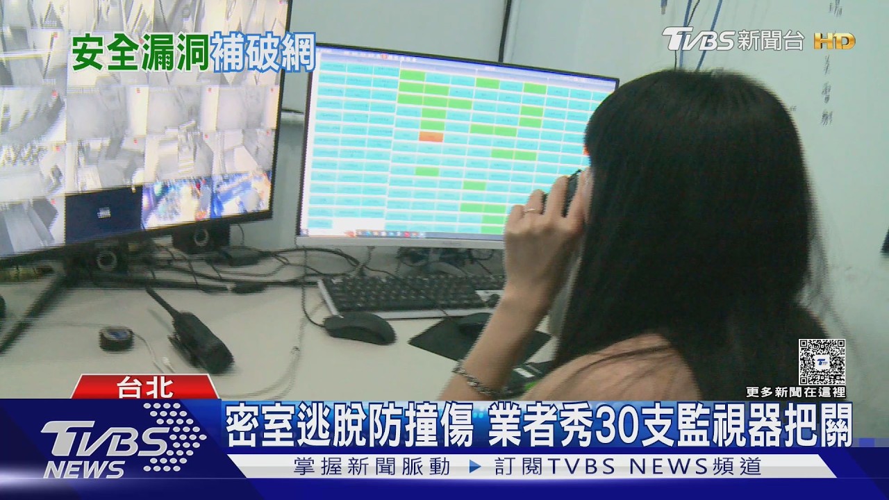 影音/暫無「專法」規範! 密室逃脫業者秀安全防護 30支監視器把關