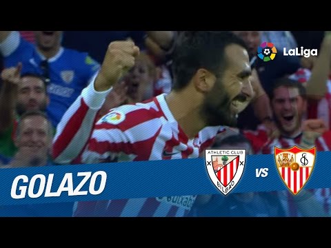Goal of Golazo de Balenziaga (2-1) Athletic Club vs Sevilla FC