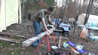 Started Building Tiny House Battery Room