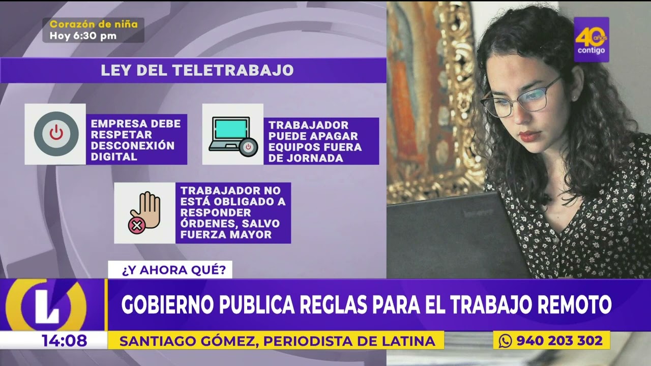 Gobierno publica reglas para el trabajo remoto ¿Cuáles son?