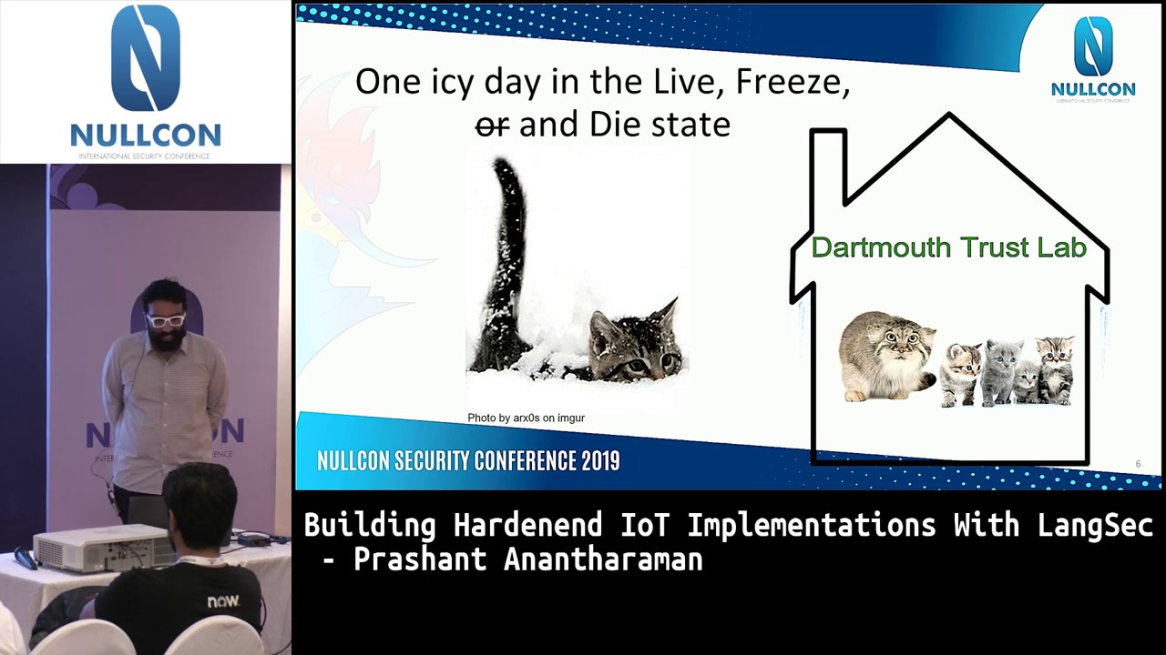 Building Hardened IoT Implementations With LangSec  | Prashant Anantharaman | nullcon Goa 2019