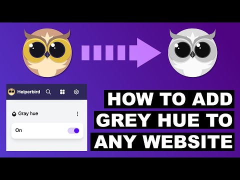 Make any website greyscale