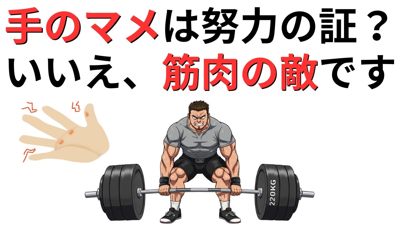 筋トレ中に「手の痛みでバーを離す人」…原因と対策を徹底解説！