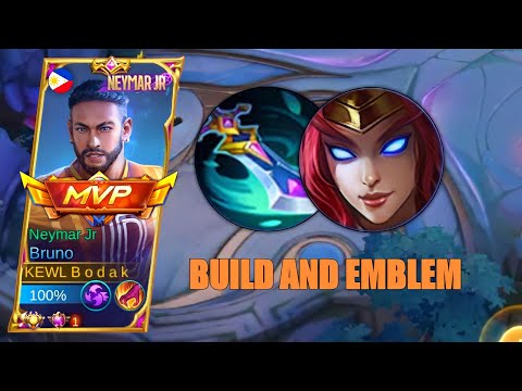BUILD AND EMBLEM GOLDLANE  - BRUNO BUILD AND EMBLEM Mobile Legends Bang Bang