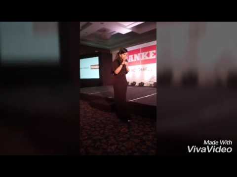 anchor inasha  Hosted corporate event at aurangabad