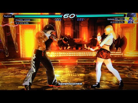 02 Armor King (Claudio_cream ) VS Lili Rochefort ( Gotens ) Tekken 6 PS3 Online