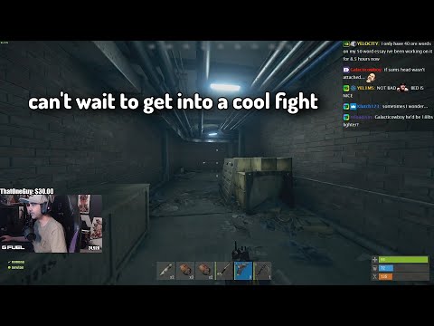 Summit1g can't wait to get into a cool fight...