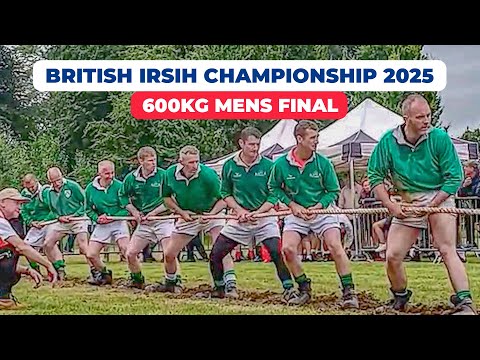 Ireland 🇮🇪 vs England 🇬🇧 | 600KG Men’s Tug of War Final – Clash of Titans!