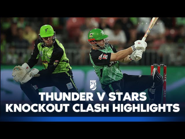 Knockout Finals: Sydney Thunder vs Melbourne Stars | Full Highlights | 22/01/25 | BBL | Fox Cricket Knockout Finals: Sydney Thunder vs Melbourne Stars | Full Highlights | 22/01/25 | BBL | Fox Cricket