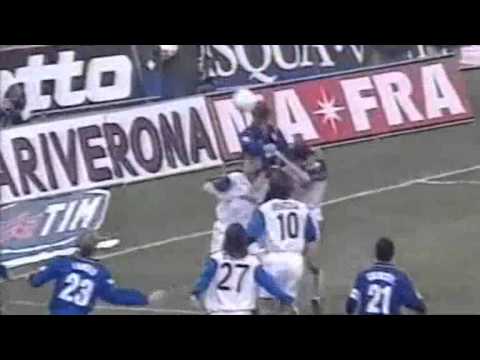 Serie A 2000-2001, day 21 Verona - Atalanta 2-1 (2 Salvetti, Doni)