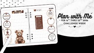 It's Challenge Week! Challenge Kit REVEAL! 👀 | Digital Plan w/ Me on My iPad Using Noteful 💕