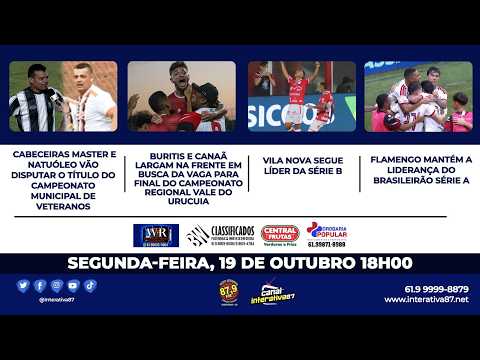 🔴​ PAPO DE CRAQUE | CABECEIRAS MASTER E NATUÓLEO NA FINAL DO VETERANOS | VALE DO URUCUIA