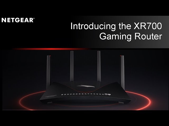 Video Teaser für Introducing the XR700 Nighthawk Pro Gaming WiFi Router | NETGEAR