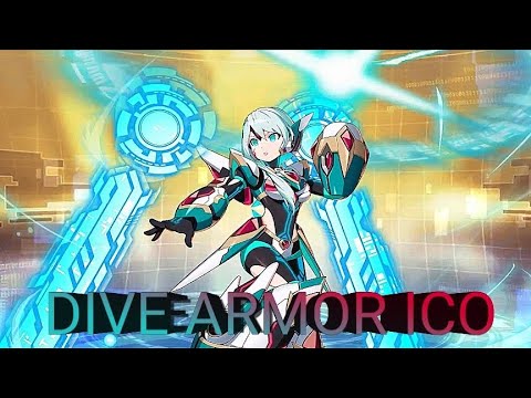 【ROCKMAN X DIVE】_ DIVE ARMOR ICO5* CHARACTER SHOWCASE#ロックマンxdive#Rockmanxdive#Megamanxdive