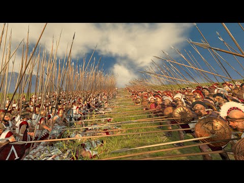 FOOT CHAMPIONS vs SPARTAN PIKEMEN - Total War ROME 2