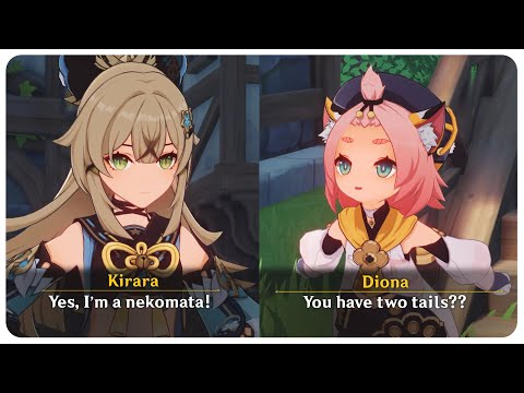 Kirara Meets Diona! (Duel the Summoner's Summit Event) | Genshin Impact 3.7
