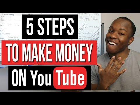 How to Make Money Online for BEGINNERS - 5 SIMPLE Steps for SMALL YouTube Channels