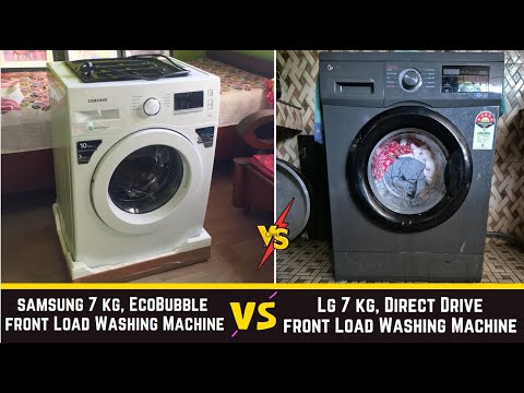 Thumbnail for LG 7 Kg vs Samsung 7 kg, 5 star EcoBubble Automatic Front Loading Washing Machine detail comparison